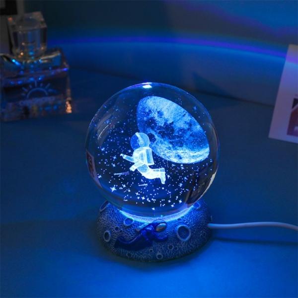 수정구 무드등  조명 인테리어 소품 유리 LED등
