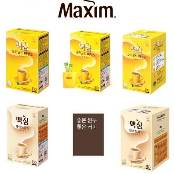 맥심 모카골드 화이트골드 커피믹스 커피 믹스