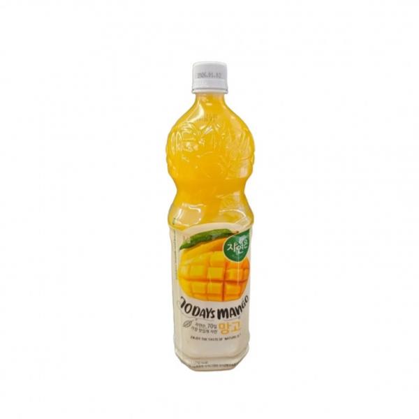 웅진)자연은 망고 쥬스 1.5L x 12개입 주스 과일쥬스