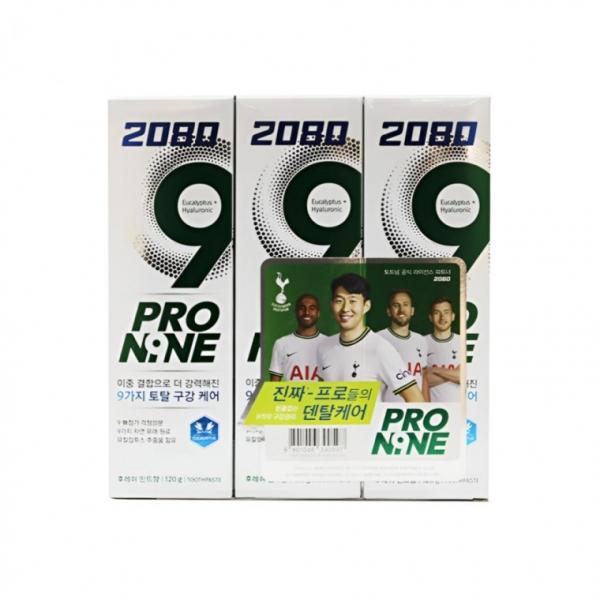 2080프로나인후레쉬민트향 120g 3입