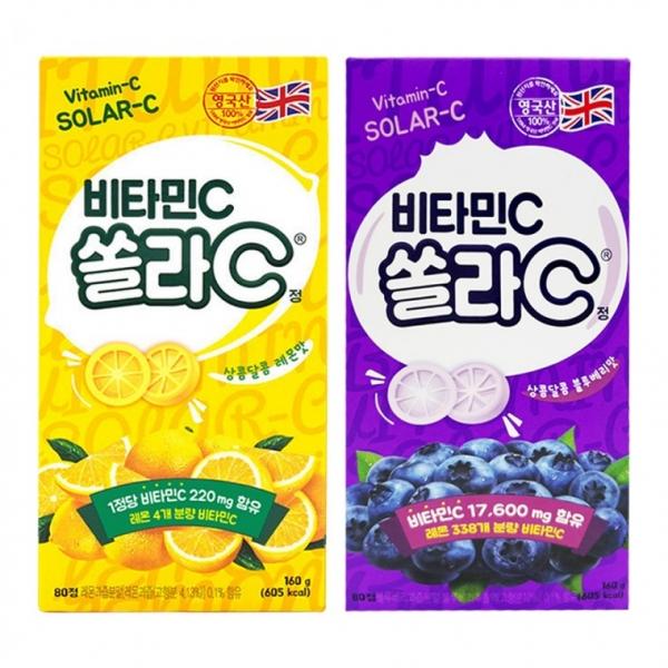 고려은단 쏠라C 2gx80정 비타민C