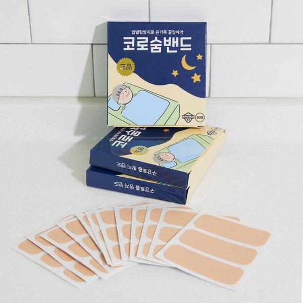 숨쉬기 편한 코로숨밴드 120매 입벌림 방지