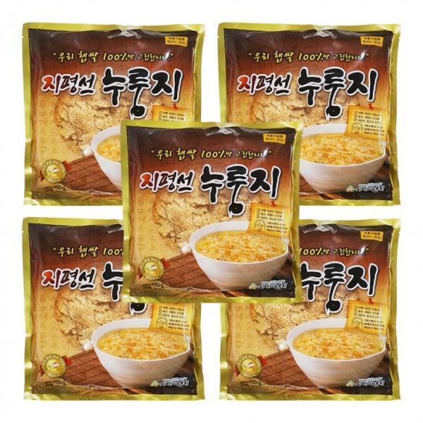 지평선 누룽지 백미 150g 5봉