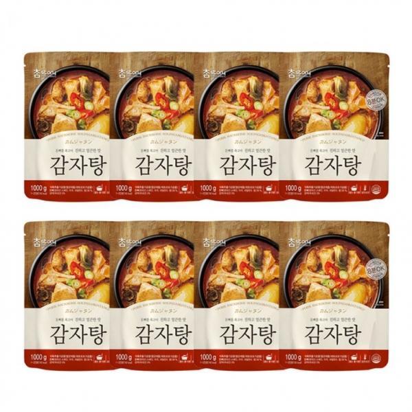 참스토리 감자탕 1kg 8개