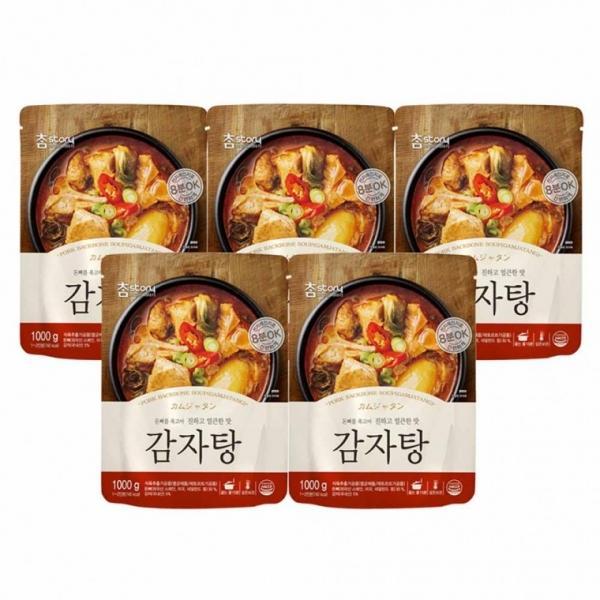 참스토리 감자탕 1kg 5개