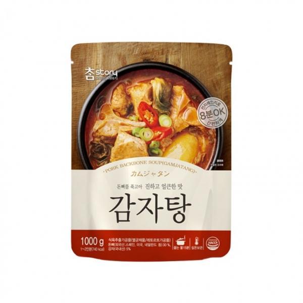 참스토리 감자탕 1kg 1개