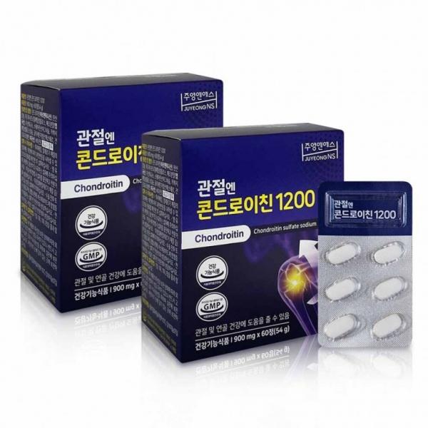 주영엔에스 관절엔 콘드로이친 1200 60정 2박스