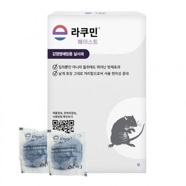 바이엘 라쿠민 페이스트 100g 쥐약