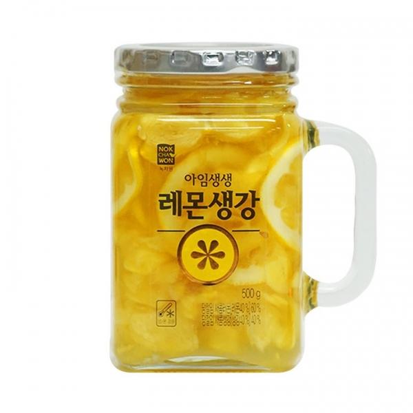 녹차원 아임생생 레몬생강 500g