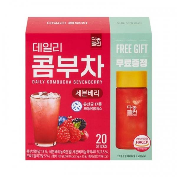 다농원 데일리 콤부차 세븐베리 20스틱