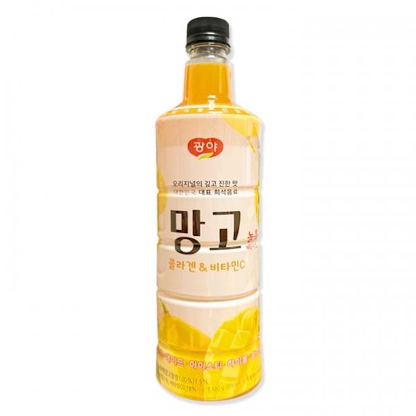 (무배) 광야식품 망고 베이스 970ml 1BOX (15개입)