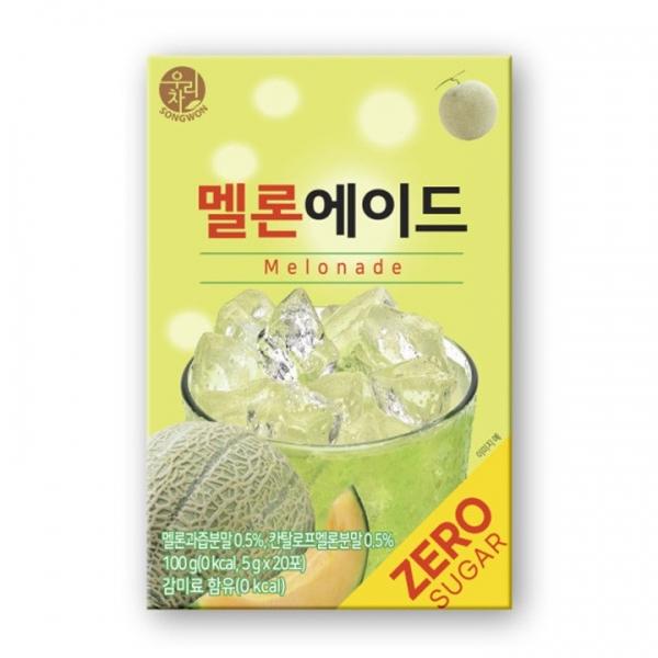 (무배) 송원 멜론에이드 제로슈가 20스틱