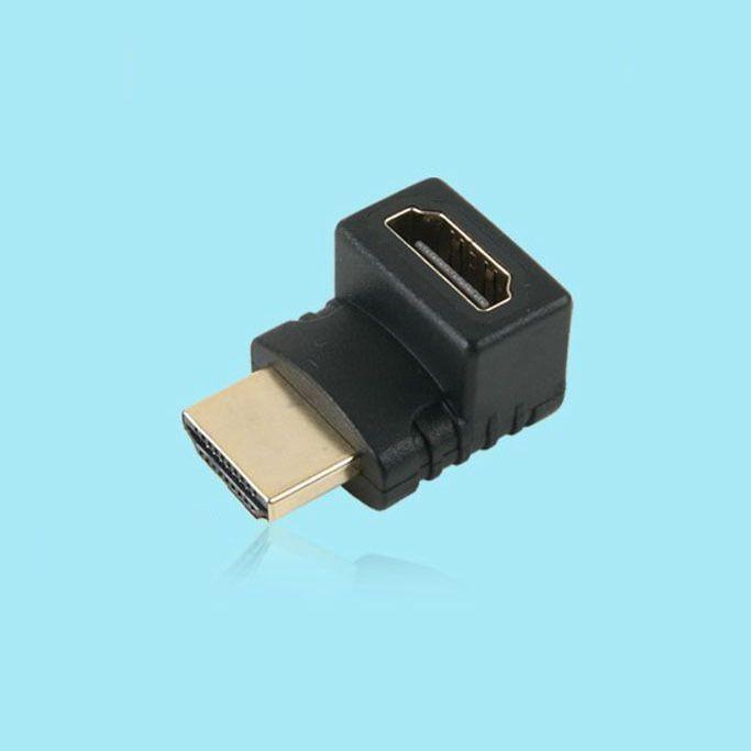HDMI 젠더 연장 M - F 꺾임형 상향 90도