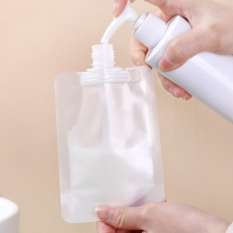 휴대용 소분 비닐팩 파우치 용기 50ml