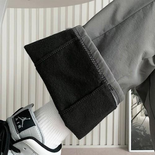 남자 기모 바스락 팬츠 겨울 보온 바지