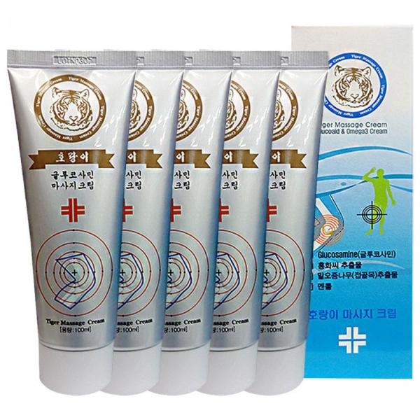 호랑이 마사지 크림 100ml 5개