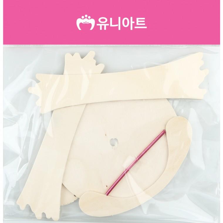 2500 나무시계판 집벽걸이