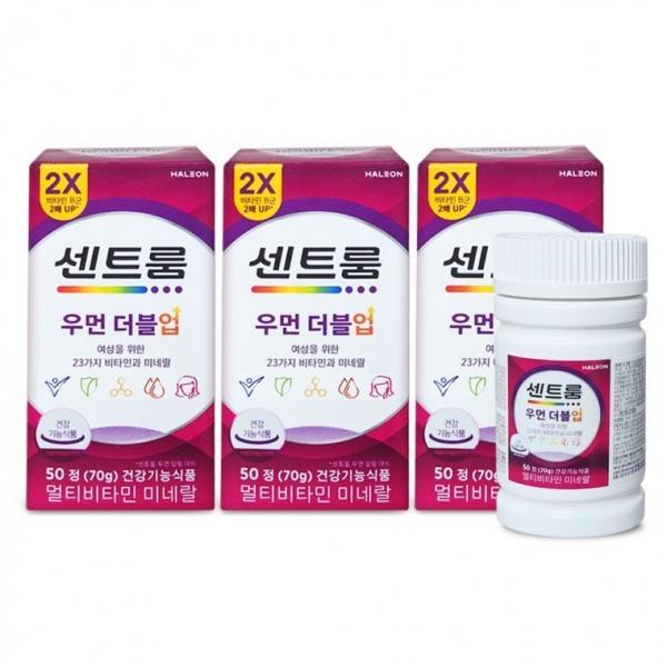 센트룸 우먼 더블업 50정 3개