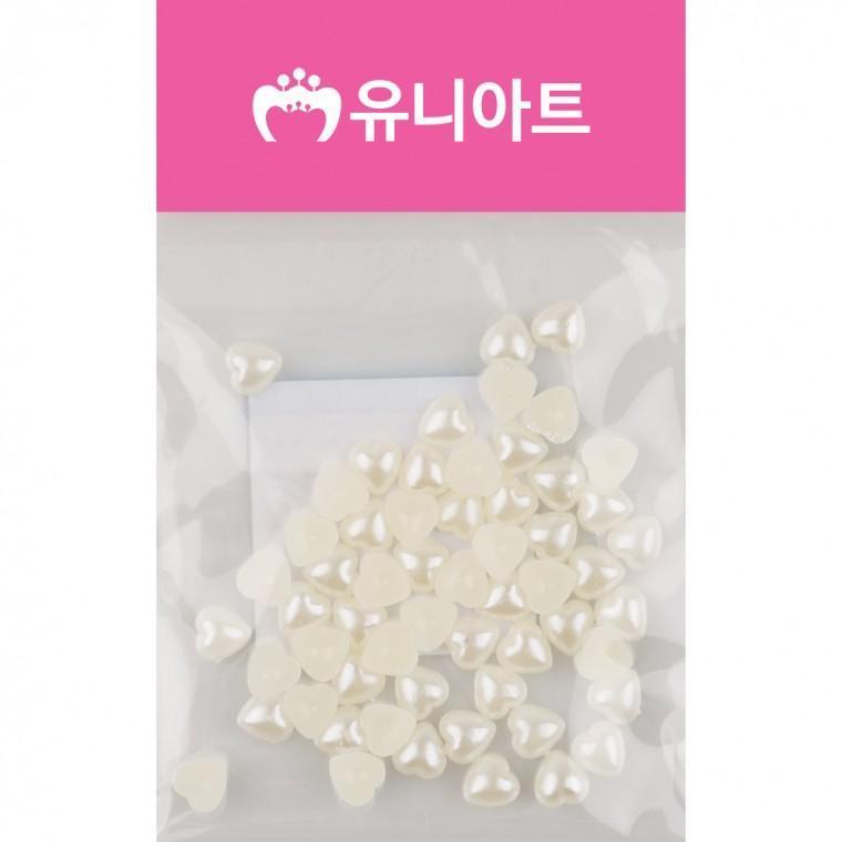 1000 반쪽진주 하트 8mm 진주