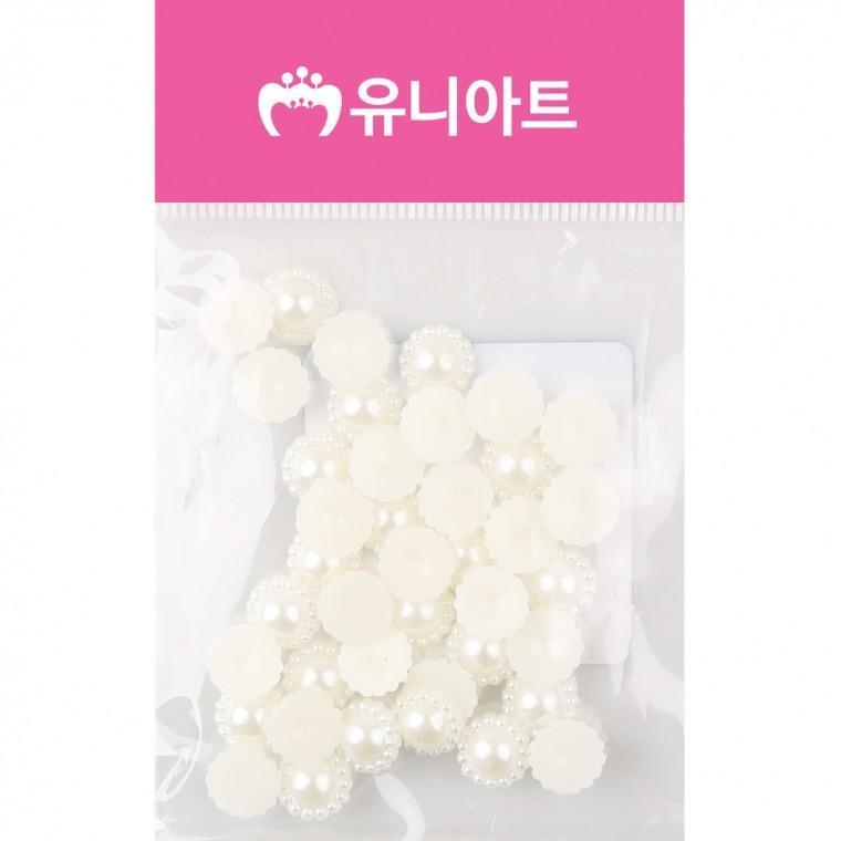 1000 반쪽진주 꽃 10mm 진주