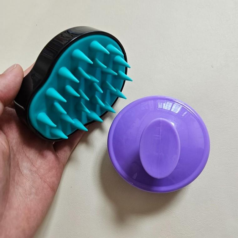 시원한 두피 마사지 브러쉬