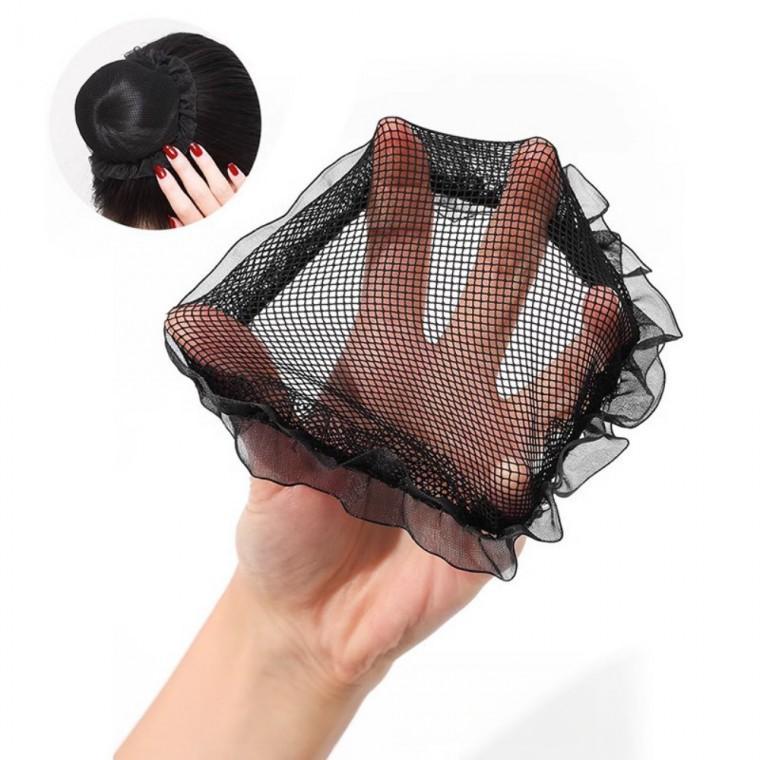 레이스 조임끈 승무원 면접 올림망 미세 그물 머리망 대중소