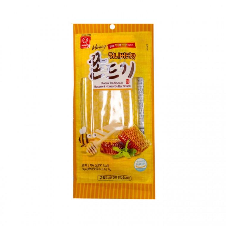 한진식품 허니버터맛 쫀드기 84g 옛날간식 추억의간식