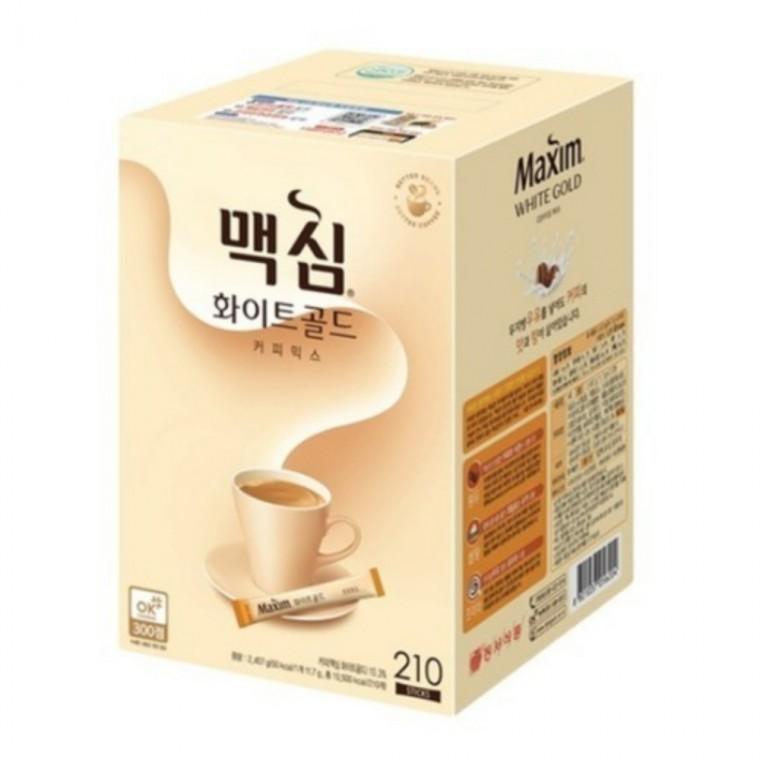 동서 맥심 화이트골드 마일드 커피믹스 1박스 210개