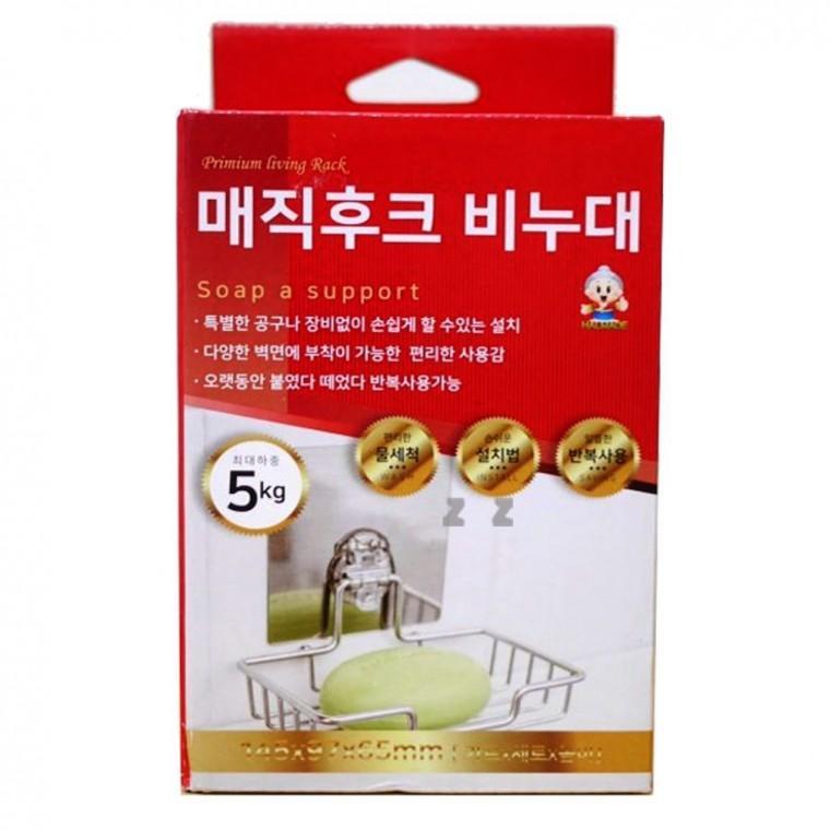 비누 받침대 비누각 욕실 받침대 홀더 후크 흡착식