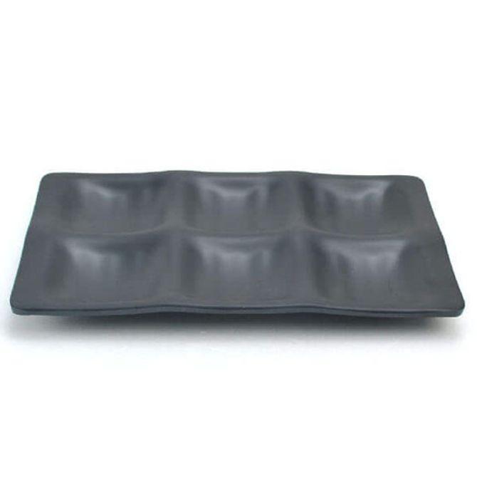 멜라민 나눔접시 종지 반찬접시 소스볼 26.8cm 6구