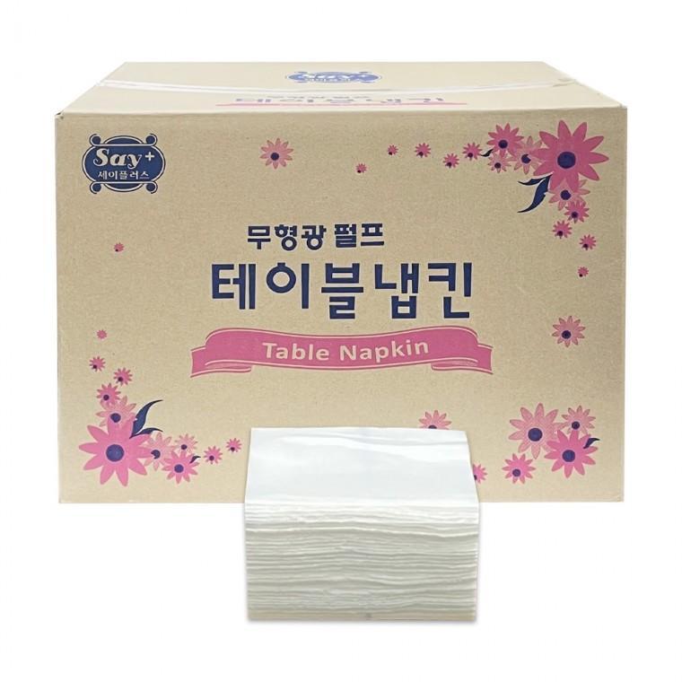 세이플러스 무형광 테이블 냅킨 70매X60밴드 4200매 -TJ