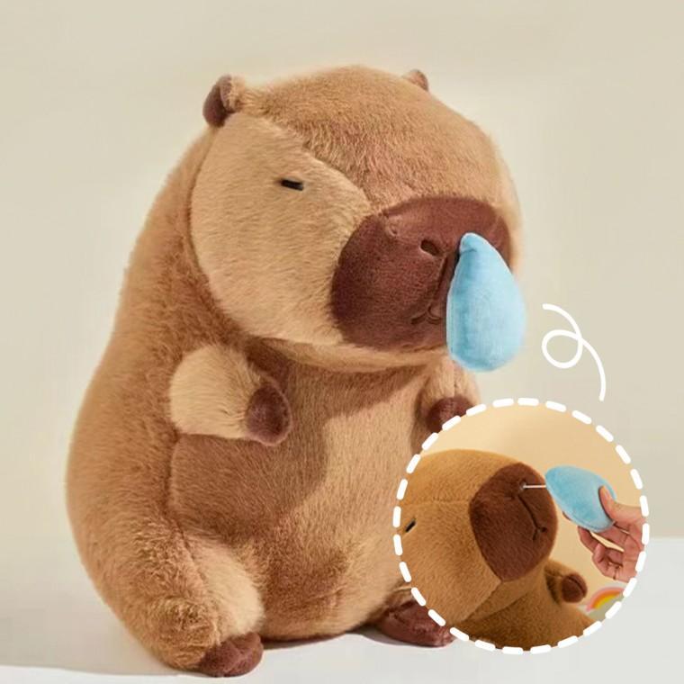bookaz 콧물 카피바라 인형 필로우 쿠션 꿀잠 애착 선물