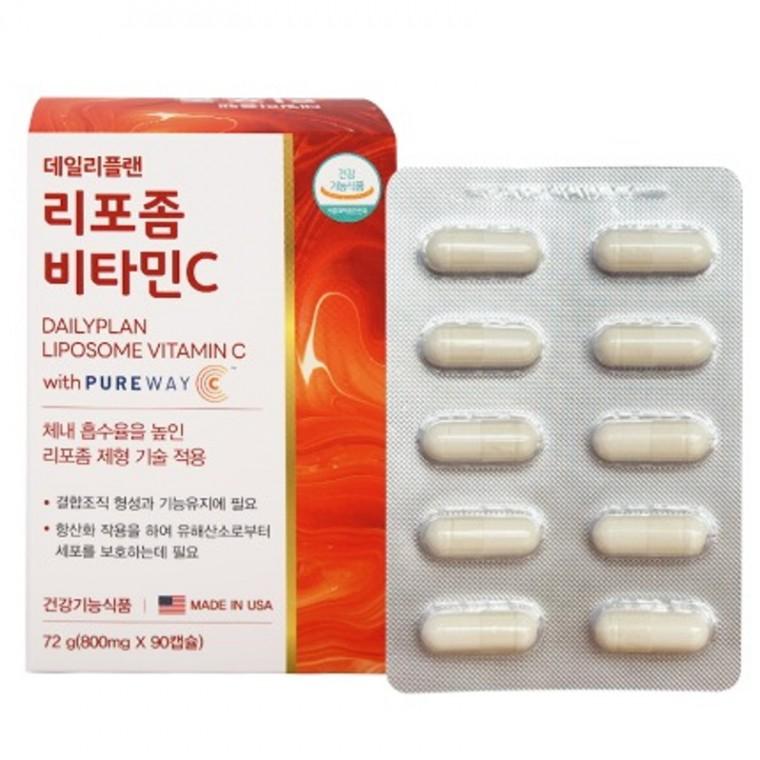 데일리플랜 리포좀 비타민C 800mg x 90캡슐