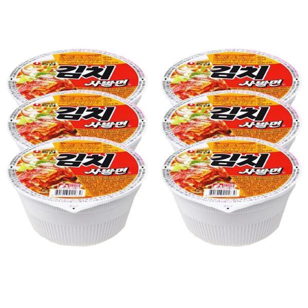 농심 컵라면 김치사발면 86g 48개입