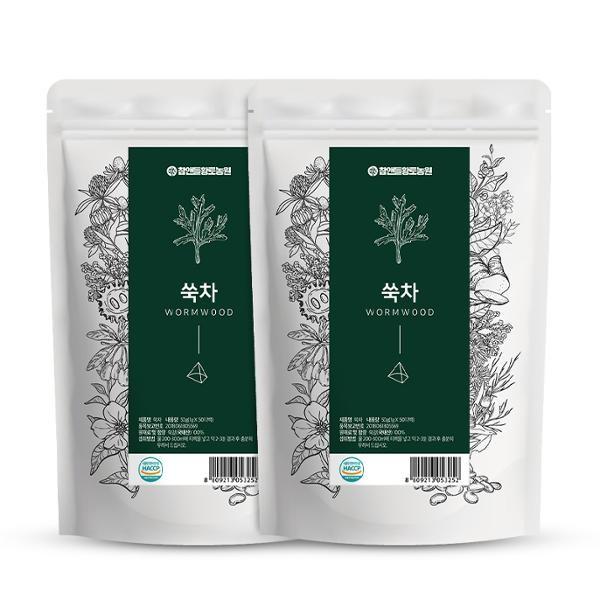 국산 쑥차 1g 50개입 2봉