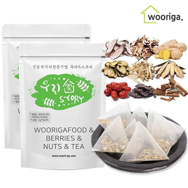 쌍화차 100티백 작약 당귀 생강 계피 감초 황기 대추외