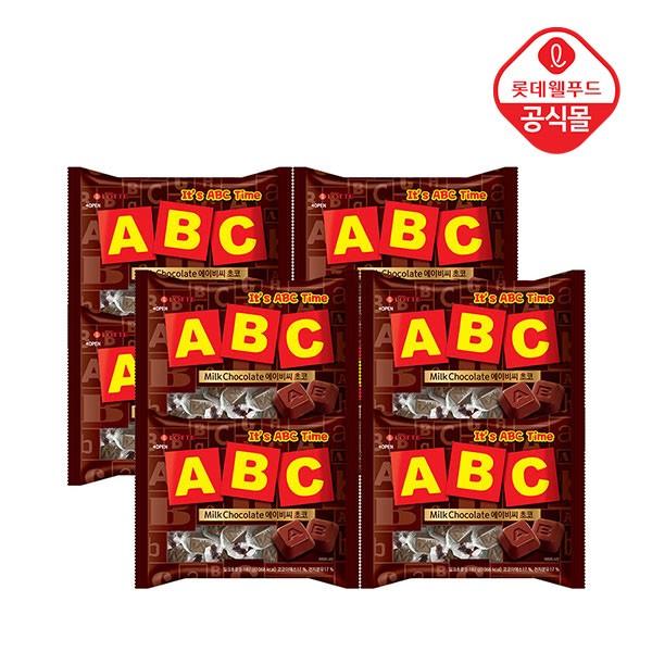 ABC 초콜릿 187g 8개