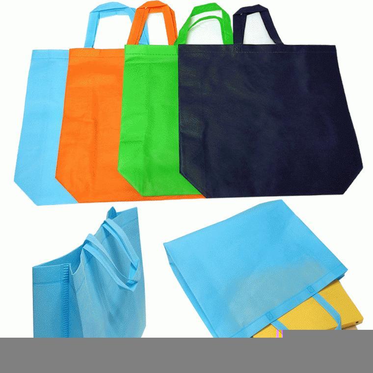 부직포가방[날개부직포가방-가로형]4가지색상/45cm*35cm/폭 12cm/벌크출고/보조가방/인쇄가능[효정무역]