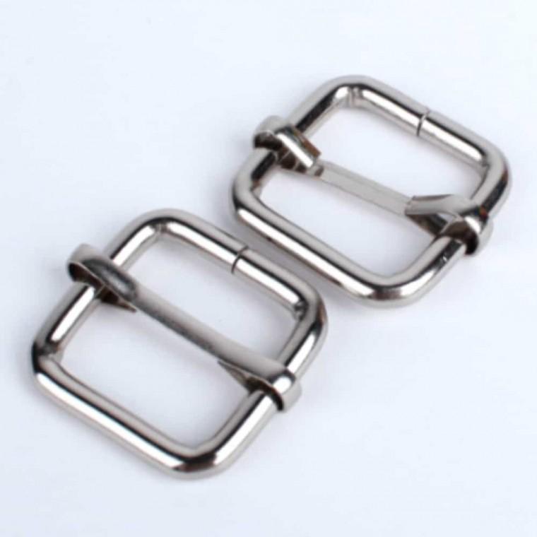 가방끈 클립 실버 20mm 2P 가방부자재 가방끈버클 가방부속품