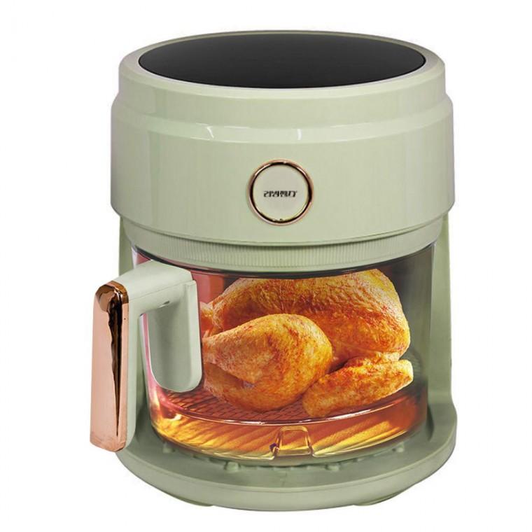 에어프라이어 글라스 튀김기 리빙센스649 신개념 유리