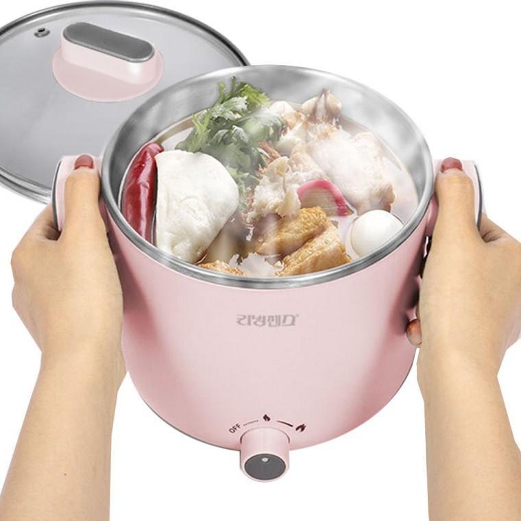 전기쿠커 1.5L 리빙센스3115 라면포트 전기냄비