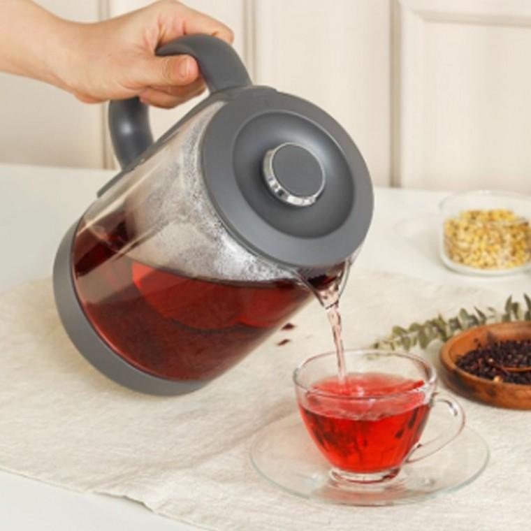 1.5L 전기주전자 유리 전기포트 오쿠150 전기 티포트