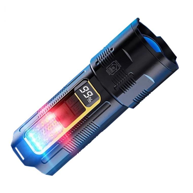 대형 LED 충전식 줌 야외 서치 라이트 후레쉬 랜턴 X55 손전등
