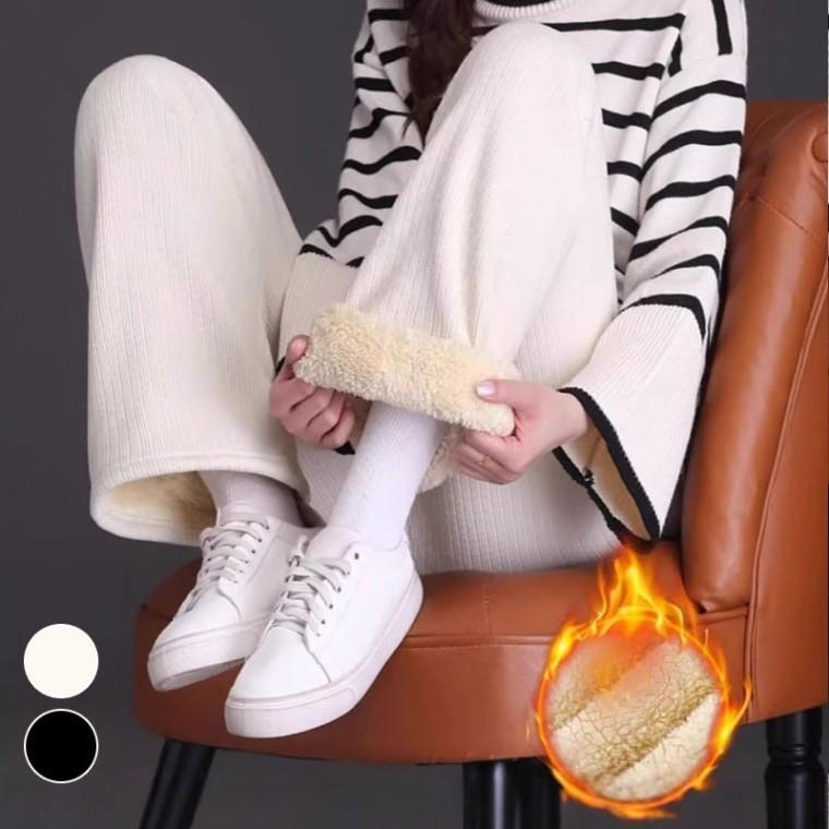여성 겨울바지 코듀로이 털기모바지 가성비 밴딩팬츠
