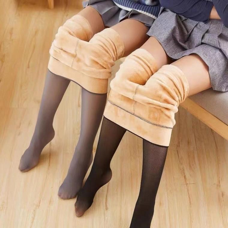 겨울 팬티스타킹 착시 기모 여성 겨울 페이크스타킹
