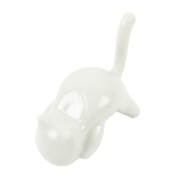 고양이 꼬리 가방걸이 행거 화이트