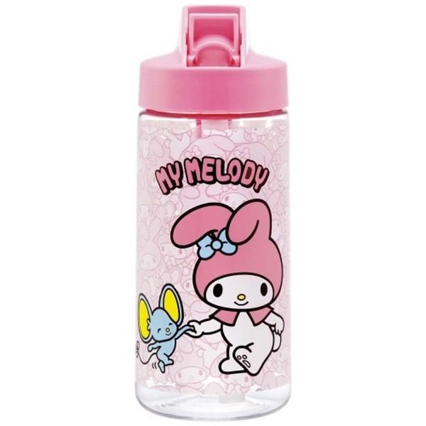 마이멜로디 접이식 스파우트 빨대물병 500ml 스트랩