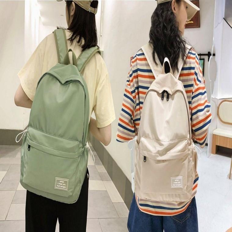 가방 수납력 스트링 남녀 백팩 학생 좋은 학원 포켓