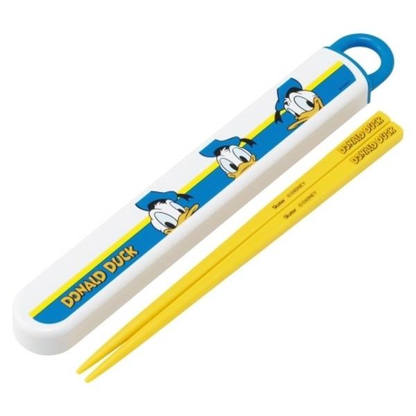 미키마우스 도날드덕 슬라이드 젓가락세트 16.5cm