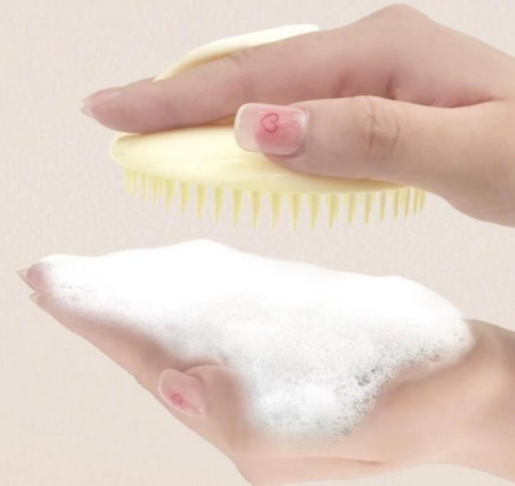 마사지 헤어 브러쉬 샴푸 두피